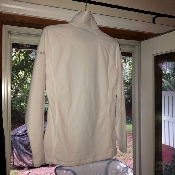 NWT Columbia fleece quarter zip - white - Picture 2 of 4